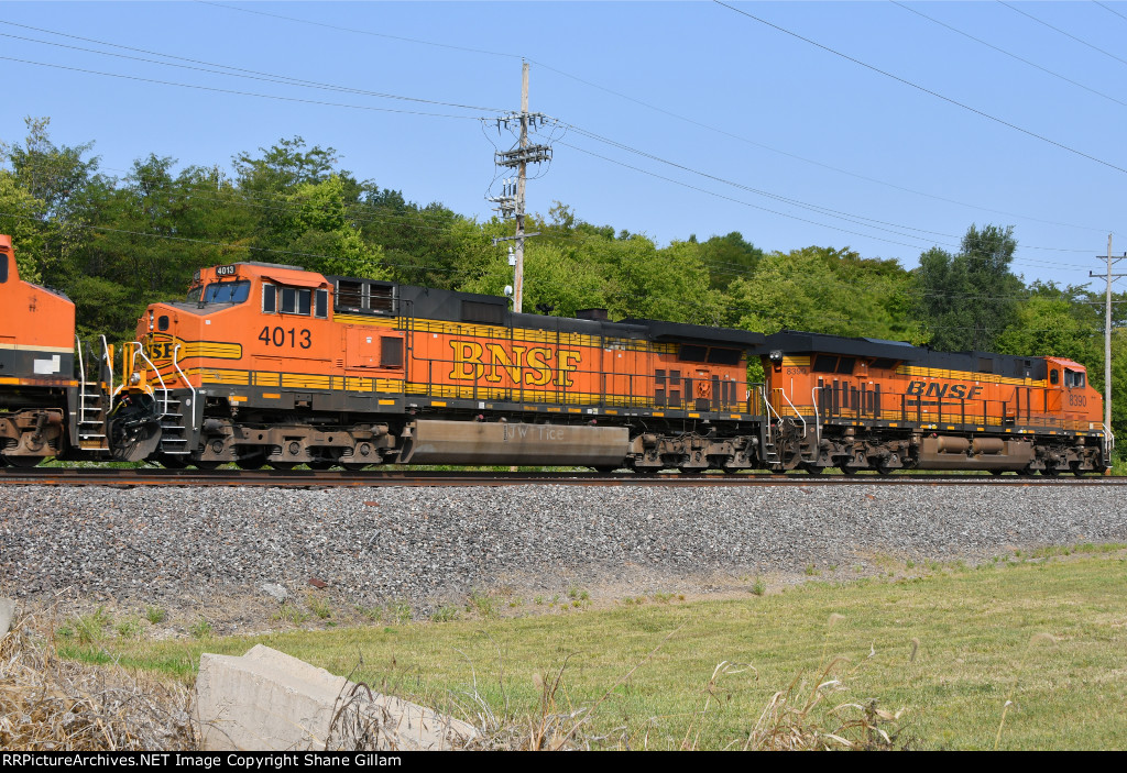 BNSF 4013 Roster